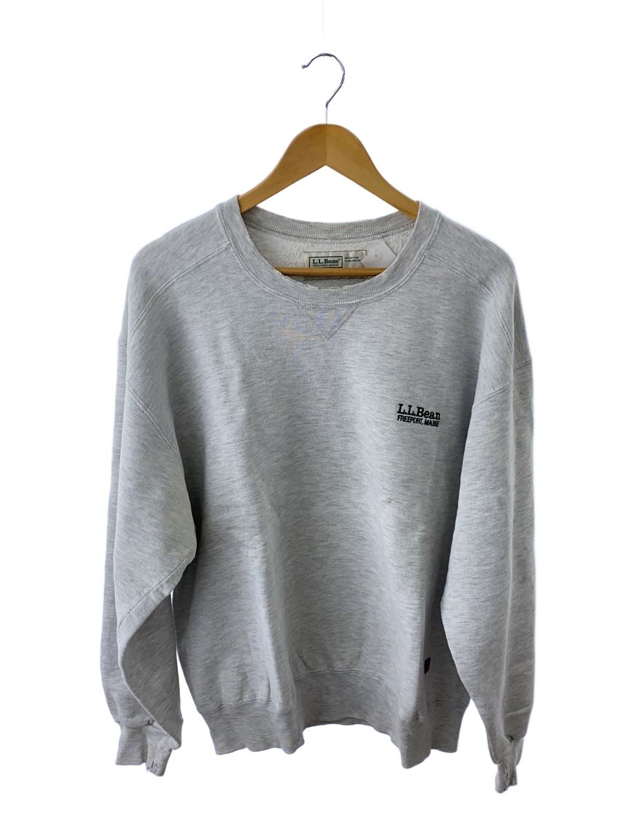 【中古】L.L.Bean◆Vintage/90s/RUSSELL ATHLETIC/流汗/USA製/SIZE:XL/綿織物/薄墨色【メンズウェア】