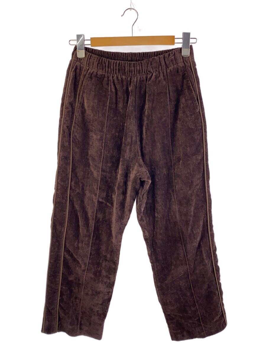 【中古】UNUSED◆下つ方/2/綿織物/BRW/UW0980/VELOUR TRACK PANT【メンズウェア】