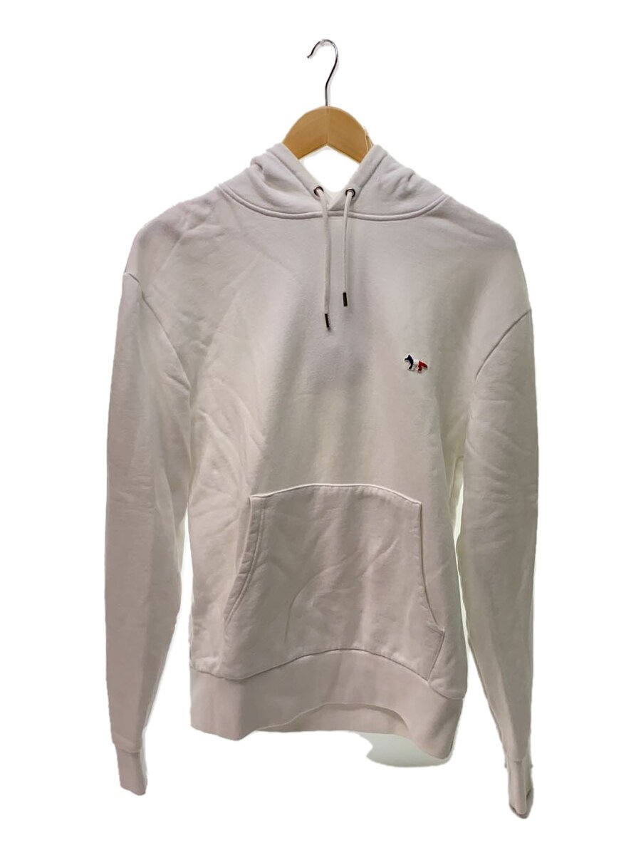 【中古】MAISON KITSUNE◆パーカー/M/綿織物/WHT/金00307KM0001//【メンズウェア】
