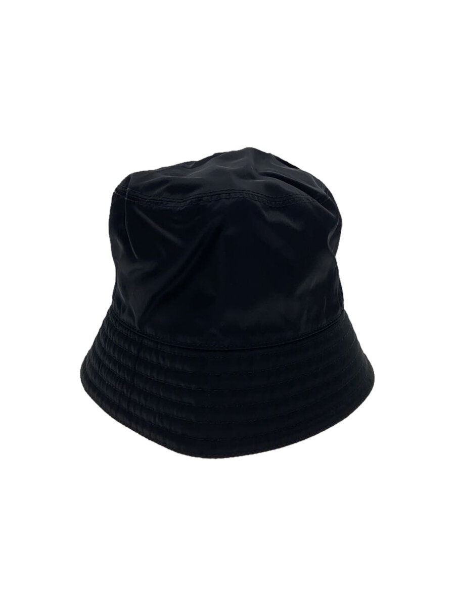 【中古】PRADA◆バケットハット/M/ナイロン/ブラック/無地/レディース/1HC137//【服飾雑貨他】|2nd STREET 店