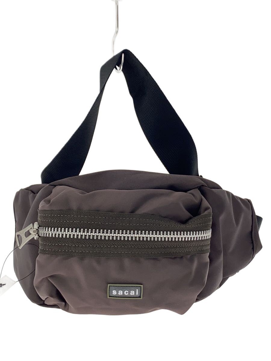 【中古】sacai◆Pocket Bum Bag/ショルダーバッグ/ポリエステル/ブラウン/25-01019S【バッグ】|2nd STREET 店