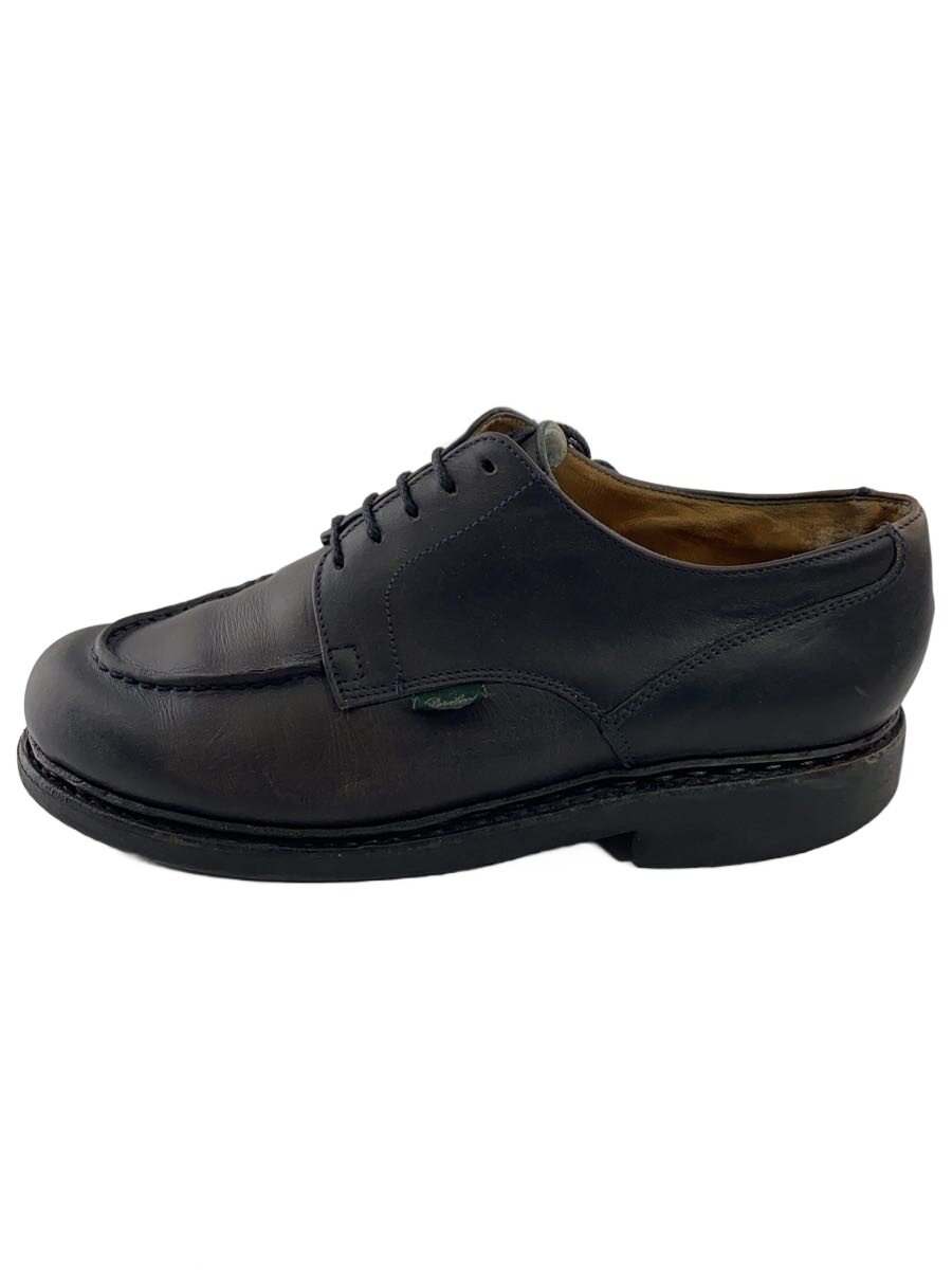 【中古】Paraboot◆シューズ/UK7/BLK/可愛らしさゲーム盤【シューズ】