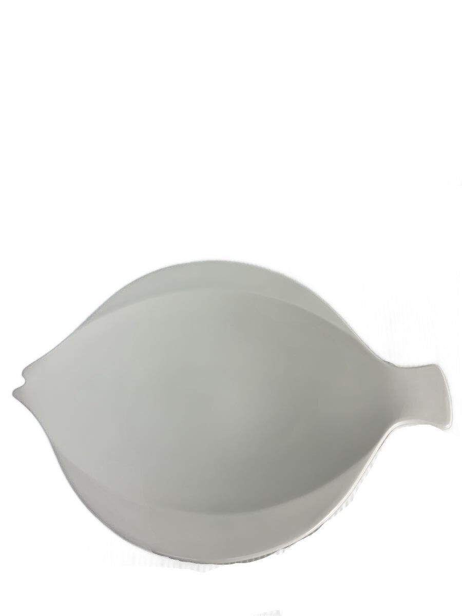 【中古】ROYAL COPENHAGEN◆プレート/ホワイト/FISH SERVICE/37cm【キッチン用品】