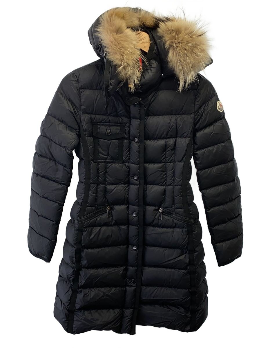 【中古】MONCLER◆落ちこむ上衣/--/ナイロン/BLK/D20934990015 53048【レディースお召しもの】