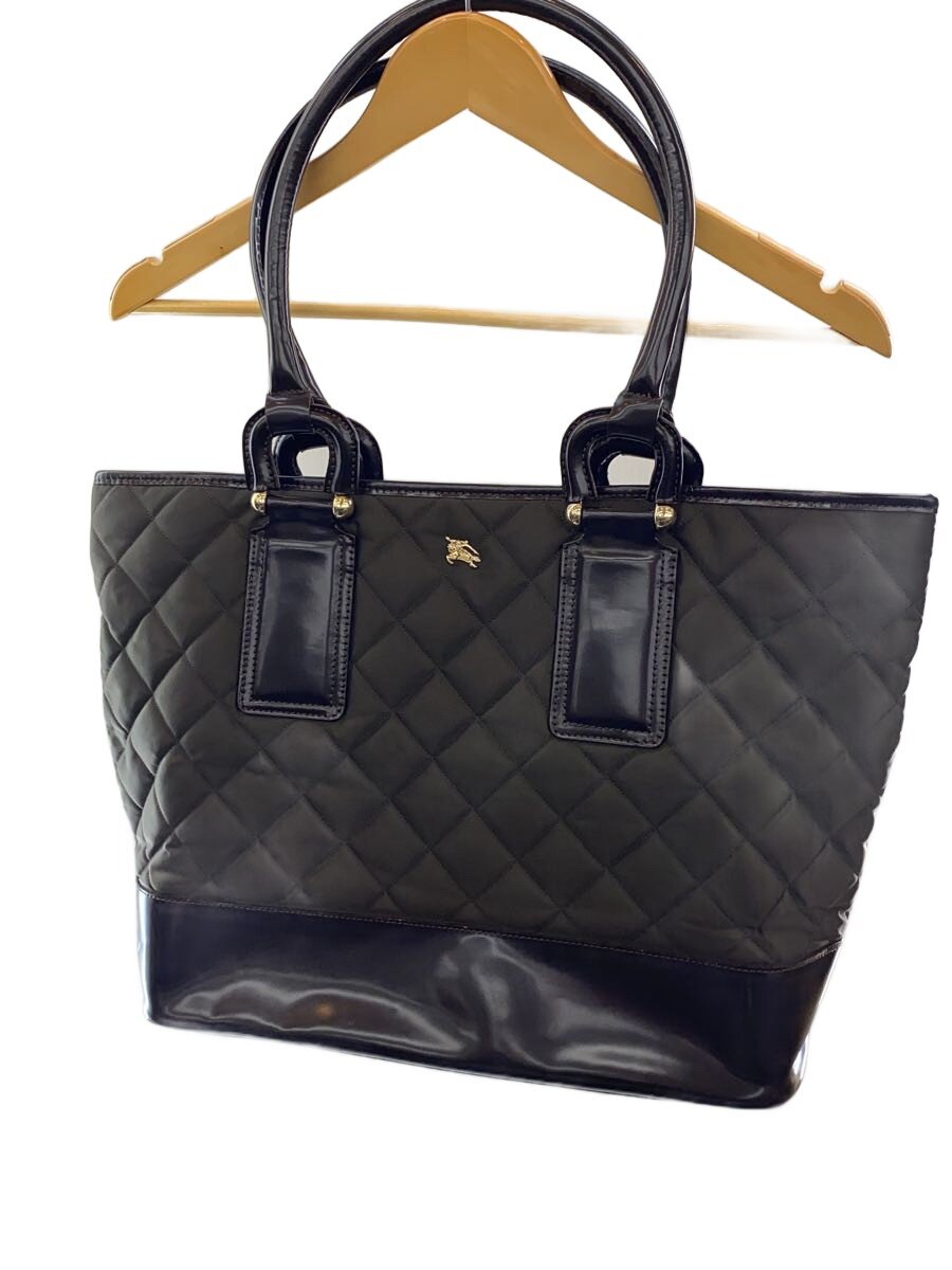 【中古】BURBERRY◆トートバッグ/レザー/ブラウン【バッグ】｜2ｎｄ STREET 店