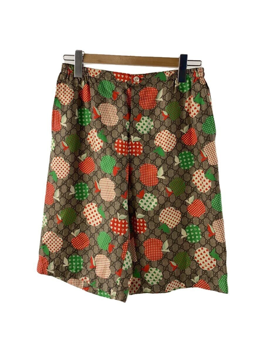 【中古】GUCCI◆遊撃手ズボン下/M/地絹/マルチ色合い/654233//【メンズウェア】