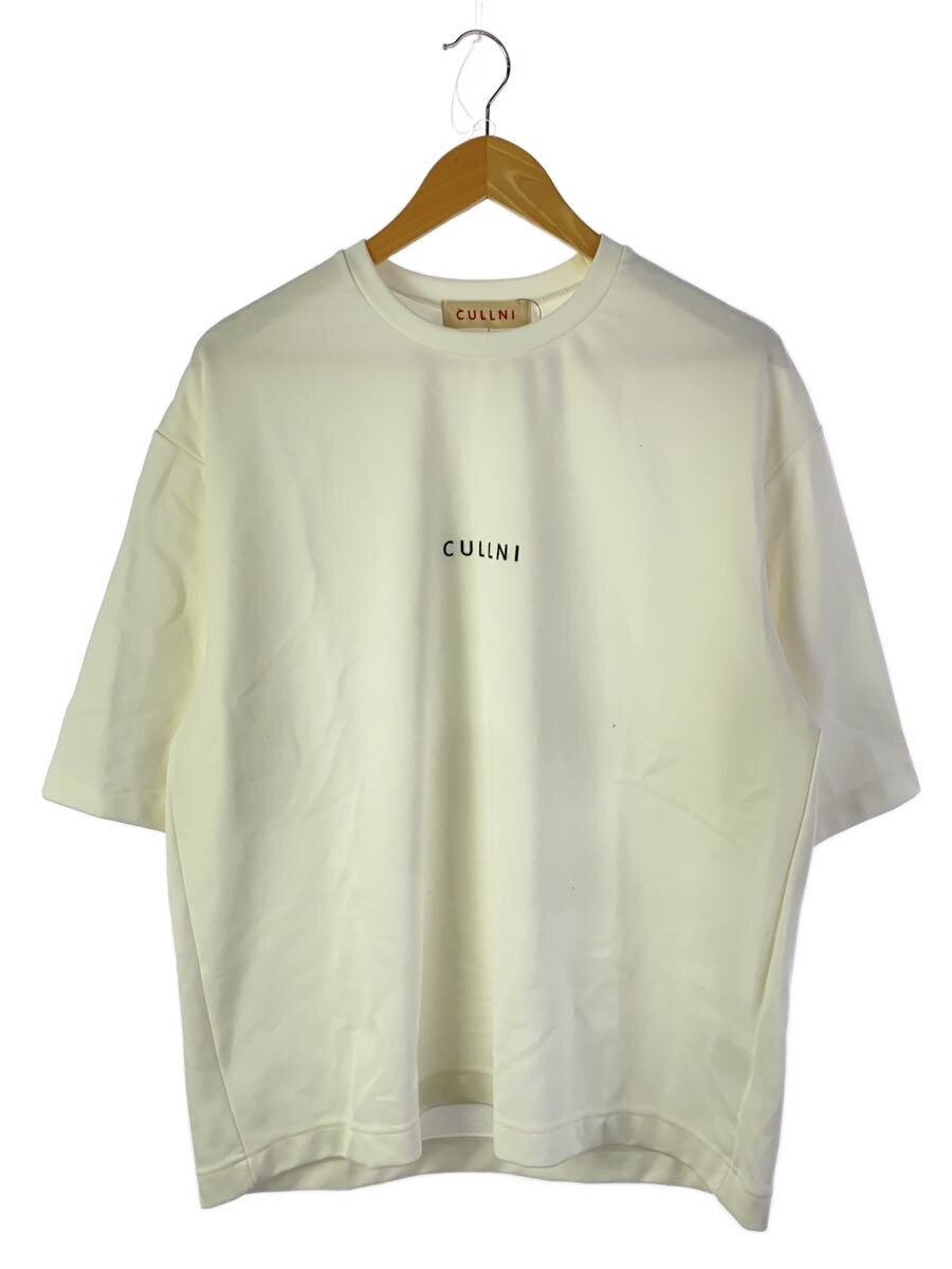【中古】CULLNI◆プルオーバー/1/ポリエステル/CRM【メンズウェア】