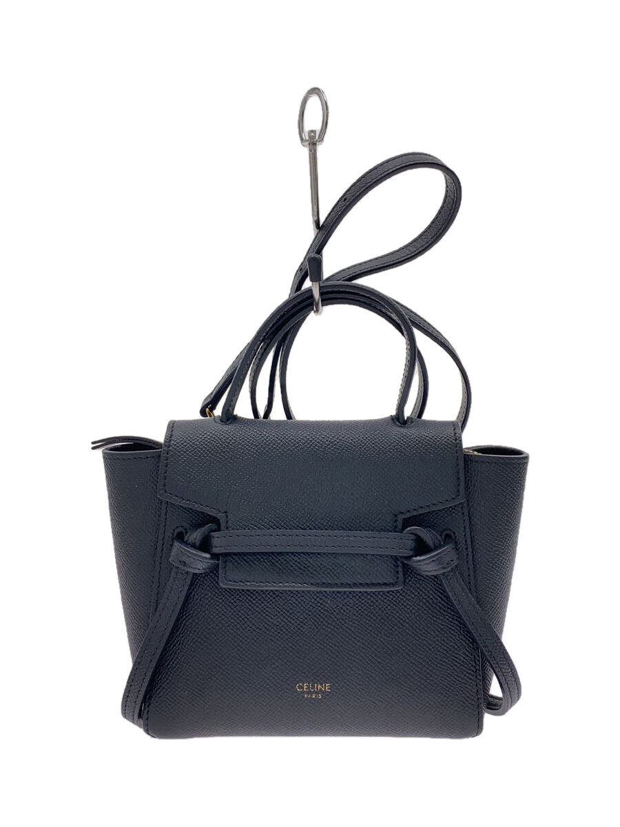 【中古】CELINE◆ハンドバック/--/BLK/189003ZVA/? NULL ?【御徒面子】
