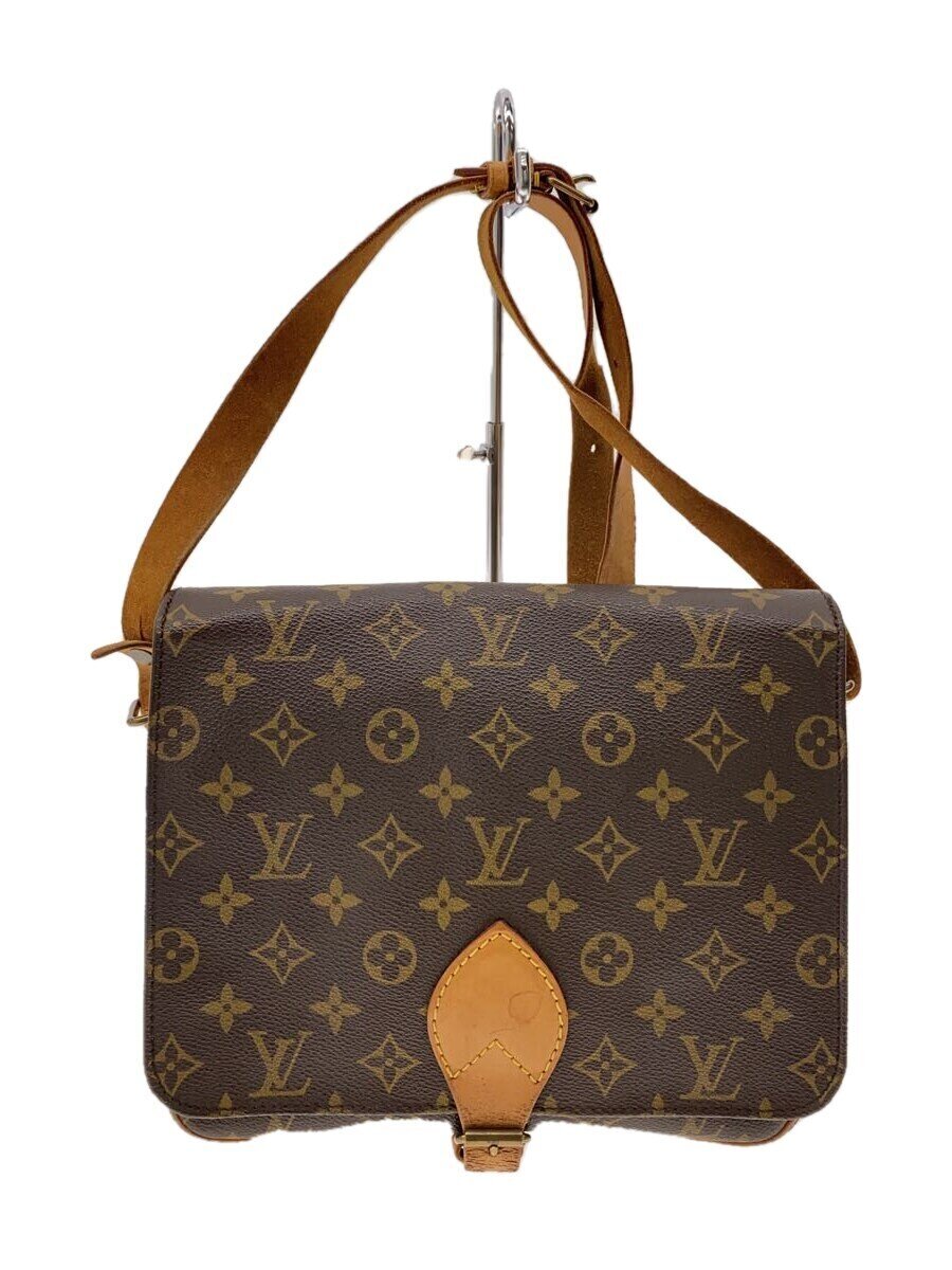 【中古】LOUIS VUITTON◆カルトシエールGM_モノグラム・キャンバス_BRW/PVC/BRW//【バッグ】｜2ｎｄ STREET 店