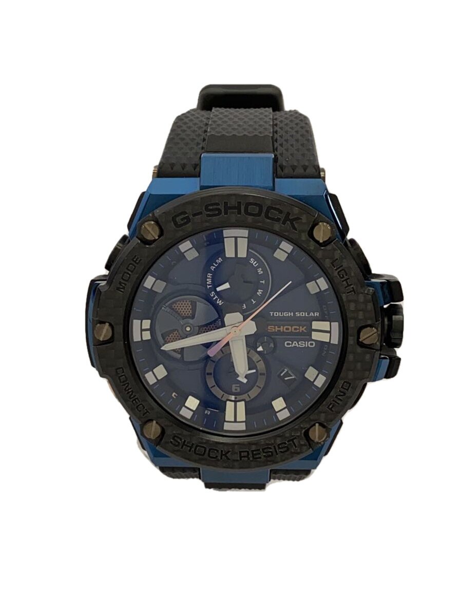 【中古】CASIO◆ソーラー腕時計・G-SHOCK/デジアナ/BLK【服飾雑貨他】｜2ｎｄ STREET 店