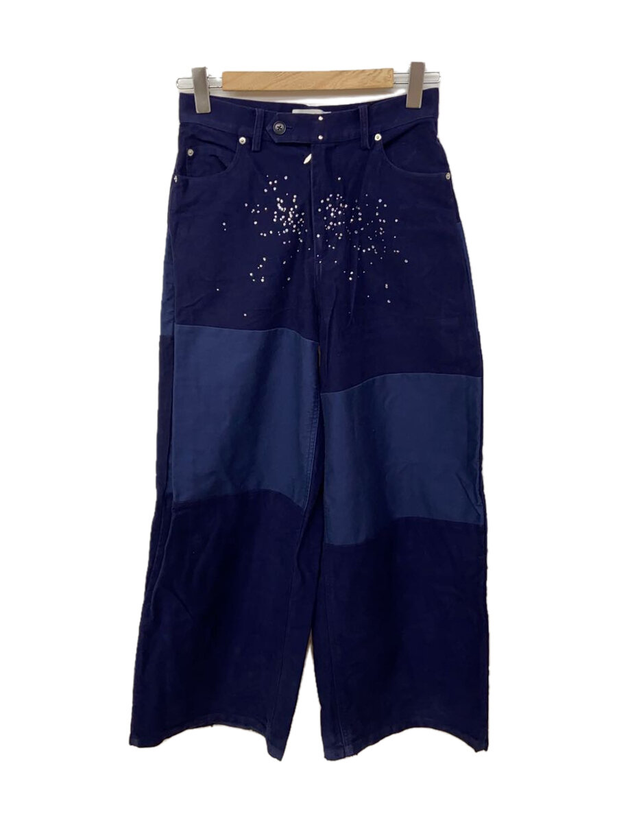 【中古】MASU◆ボトム/44/コットン/BLU/無地/mffw-pt0223【メンズウェア】|2nd STREET 店