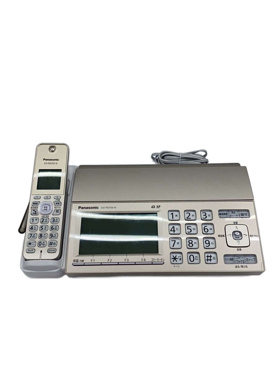【中古】Panasonic◆FAX電話 おたっくす KX-PD750DW-N【家電・ビジュアル・オーディオ】