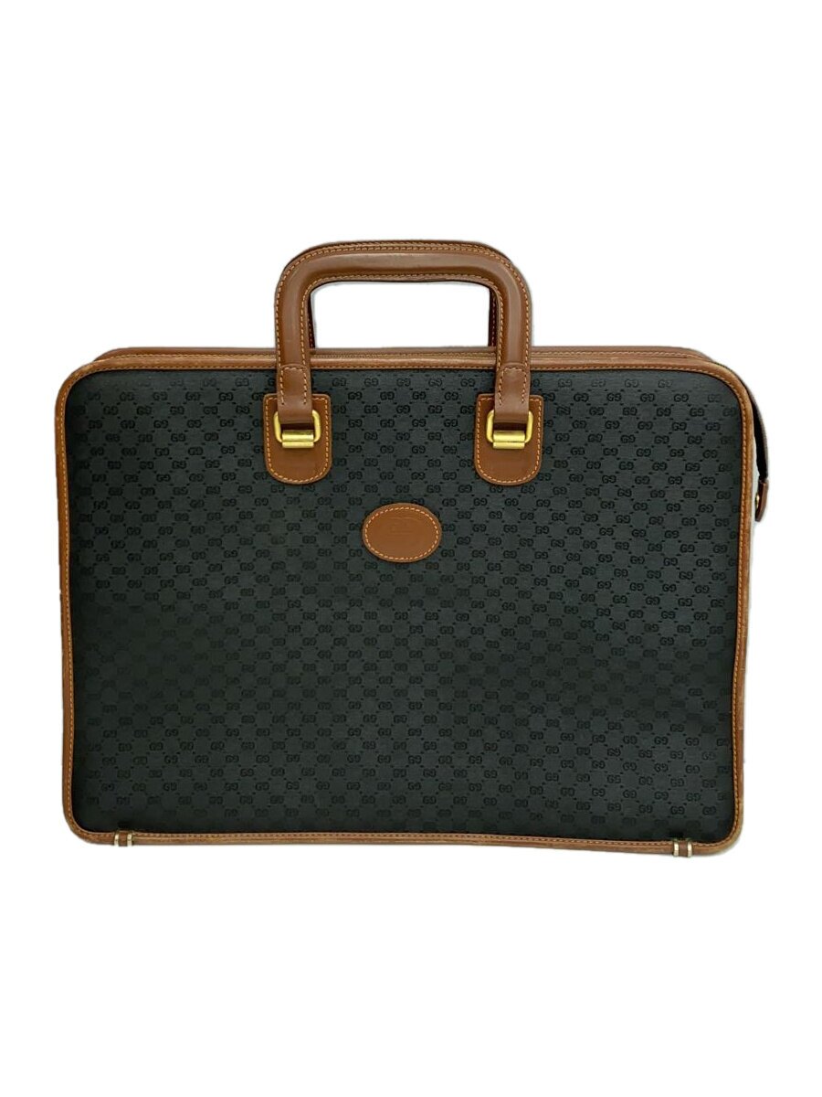 【中古】GUCCI◆アクセコ/GG_ブリーフ入れもの/ナイロン/BLK/総柄/015-067-0018//【御徒面子】