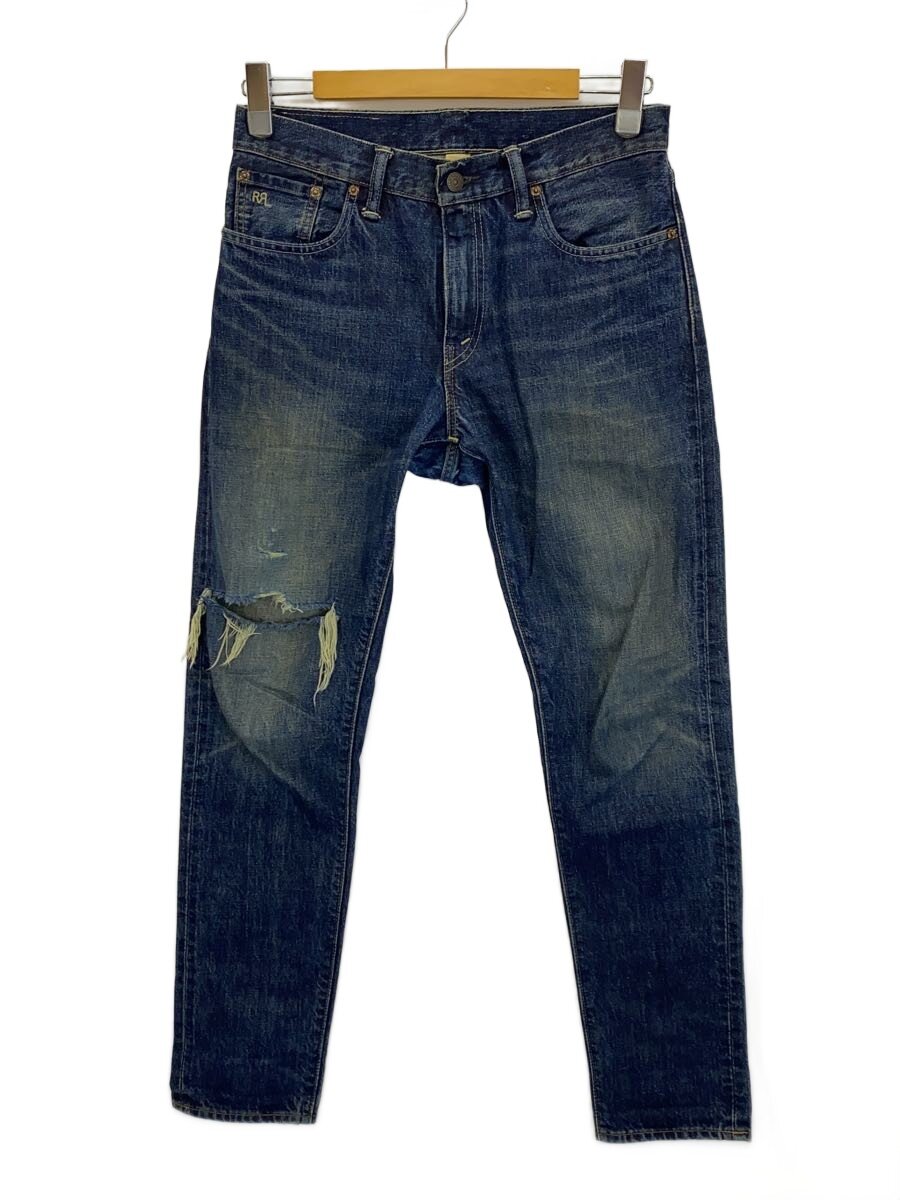 【中古】RRL◆下つ方/29/ジーンズ/IDG/無地/4700653635【メンズウェア】
