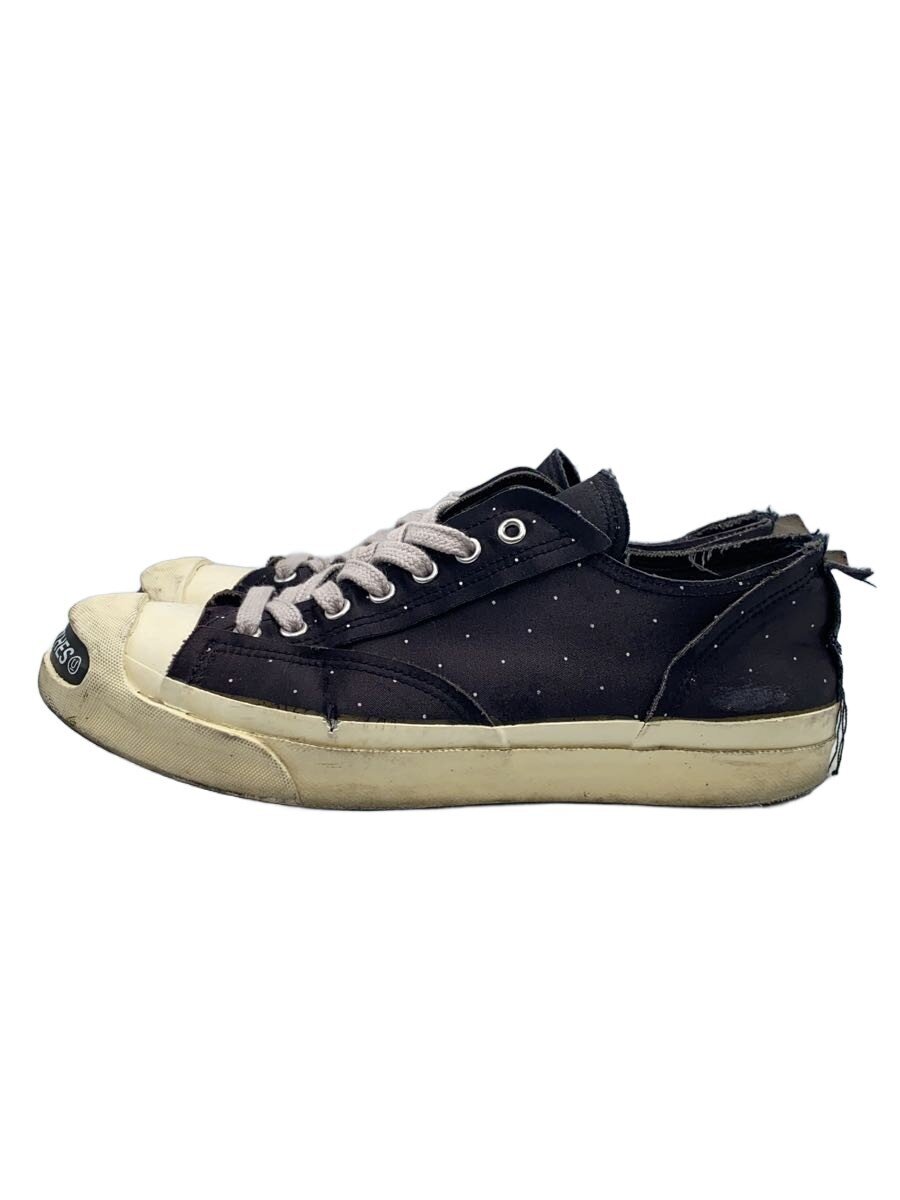 【中古】UNDERCOVER◆ローカットスニーカー/--/BLK/帆布//【シューズ】