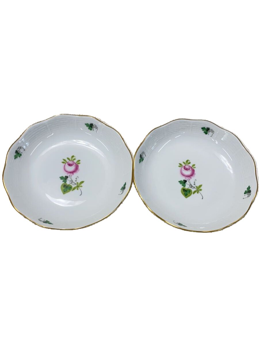 【中古】Herend◆一皿/2点仕掛ける/ウィーンのローズ/オリエンタルどんぶり鉢【勝手もと設備】