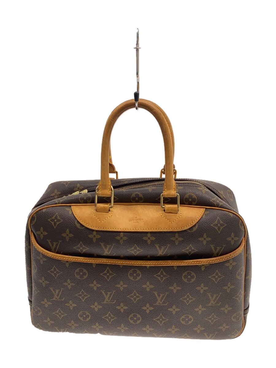 【中古】LOUIS VUITTON◆2)ボーリング・ヴァニティ(ドーヴィル)_モノグラム・キャンバス_BRW/PVC/BRW【バッグ】|2nd STREET 店