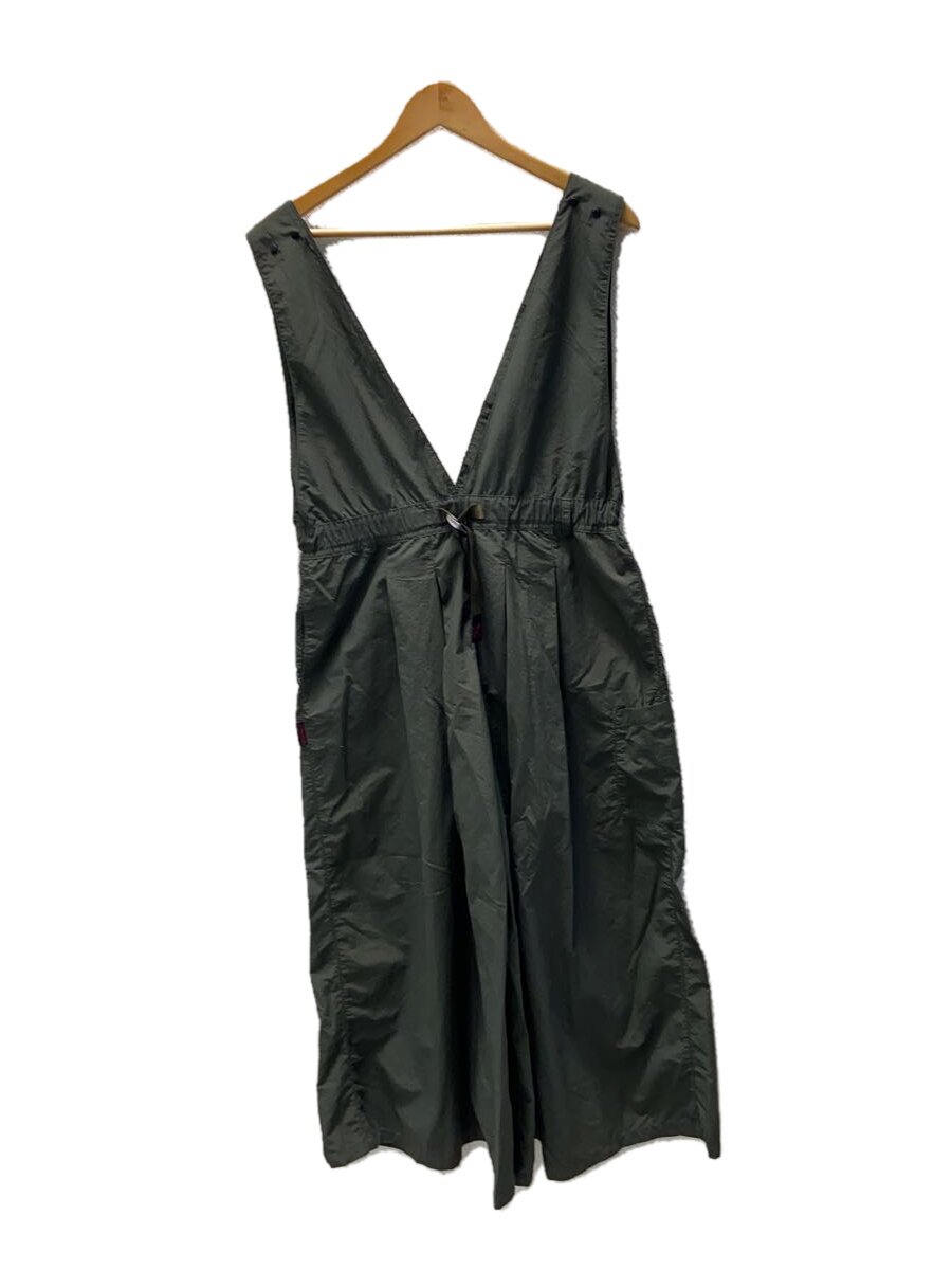 【中古】GRAMICCI◆アクティブナイロンサロペット/厚地の外套オール/M/ナイロン/KHK/無地/GLP3-S2055【レディースお召しもの】