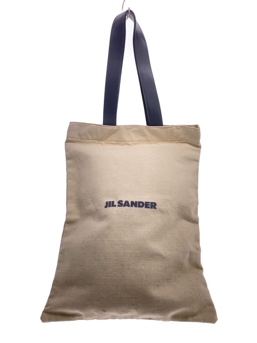 【中古】JIL SANDER◆トートバッグ/キャンバス/BEG【バッグ】|2nd STREET 店