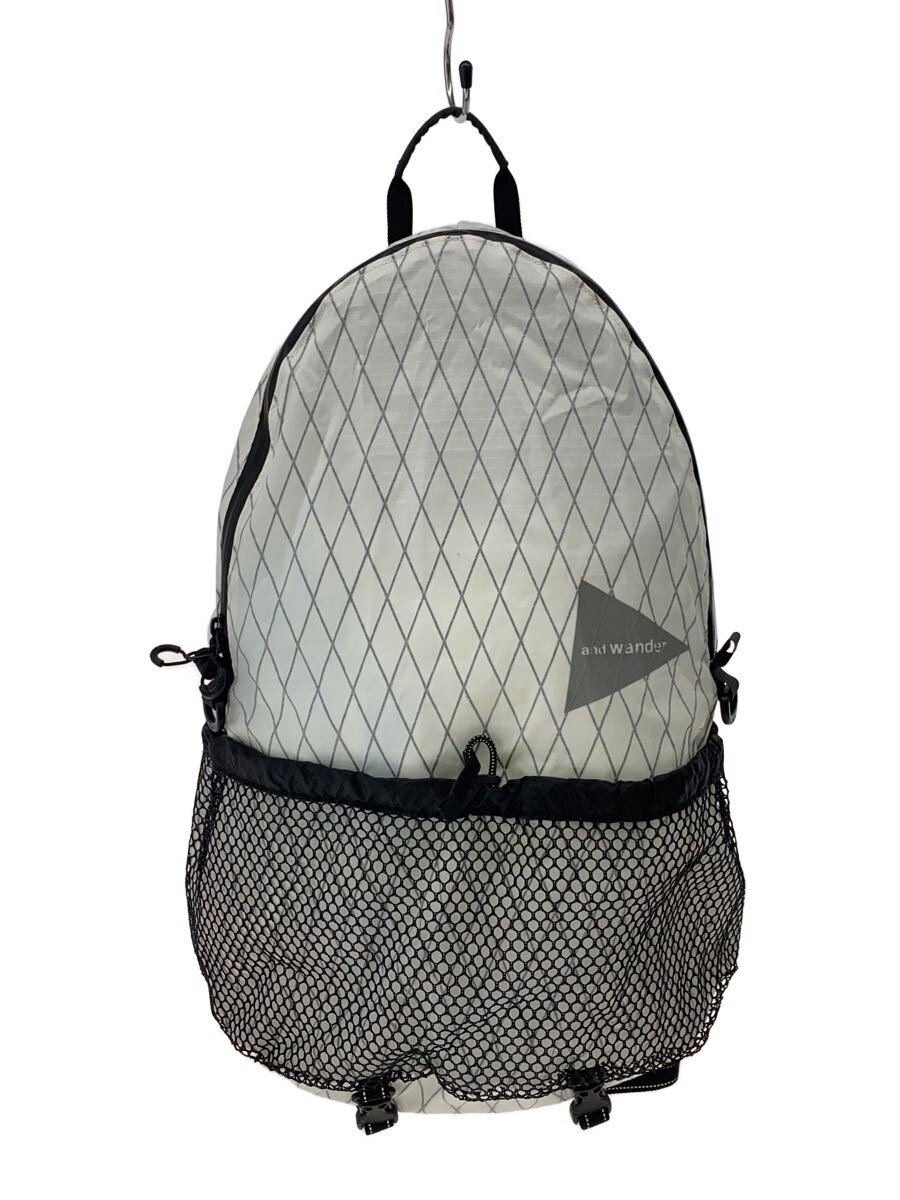 【中古】and wander◆リュック/ナイロン/ホワイト/総柄/574-2975116-21【バッグ】｜2ｎｄ STREET 店 14,060円