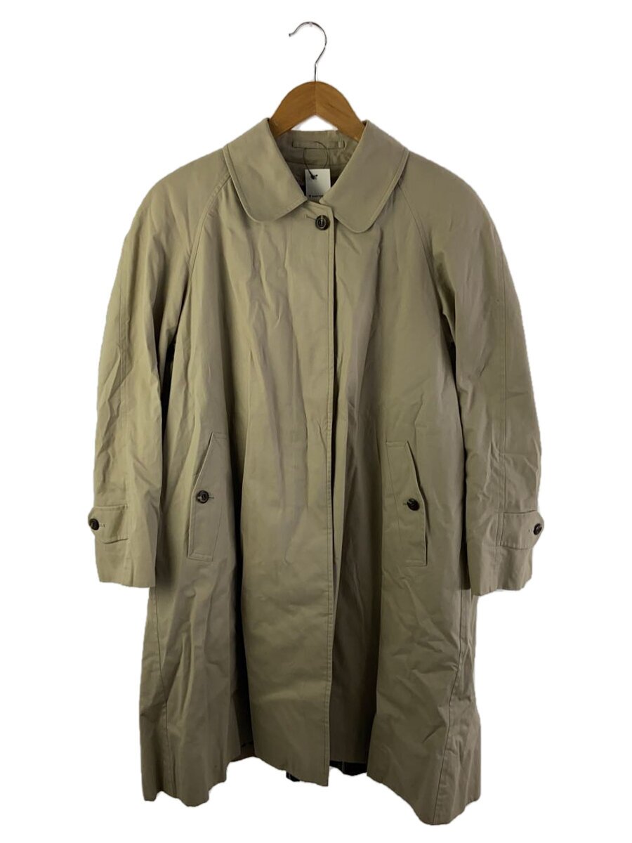 【中古】BURBERRYS◆厚地の外套/--/綿織物/BEG/無地//【レディース御召しもの】