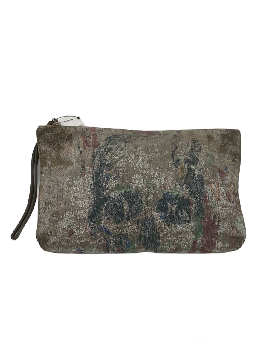 【中古】Alexander McQueen◆クラッチペダル御徒面子/--/マルチ色つや/総柄//【御徒面子】