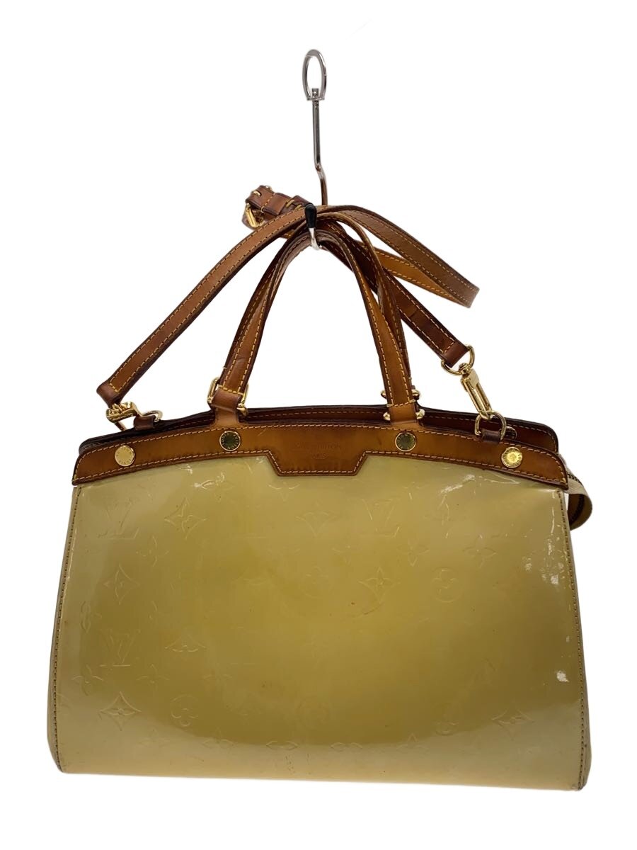 【中古】LOUIS VUITTON◆ブレアMM_モノグラム・ヴェルニ/エナメル/YLW【バッグ】｜2ｎｄ STREET 店