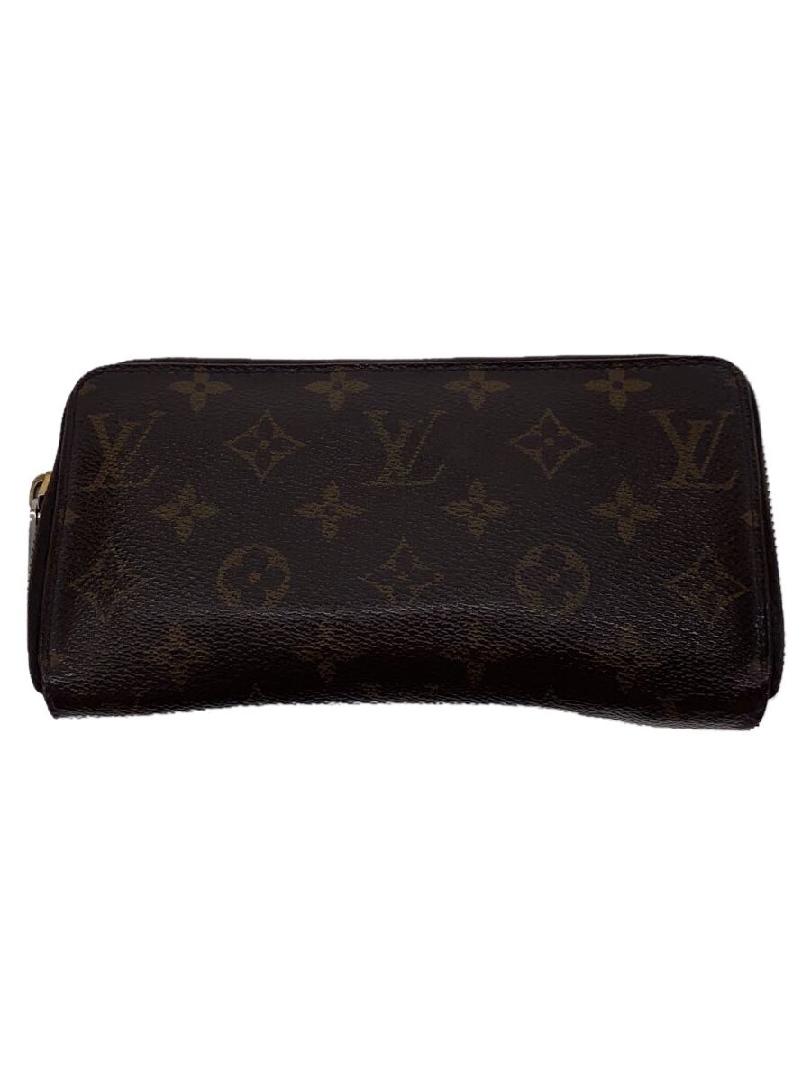 【中古】LOUIS VUITTON◆2)ジッピー・ウォレット_モノグラム・キャンバス_BRW_ブラウン/PVC/BRW/メンズ//【服飾雑貨他】｜2ｎｄ STREET 店