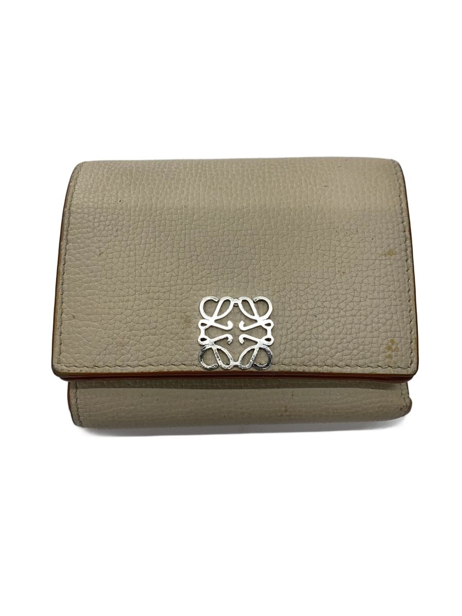 【中古】LOEWE◆3つ折り財布/--/BEG/無地/レディース【服飾雑貨他】｜2ｎｄ STREET 店