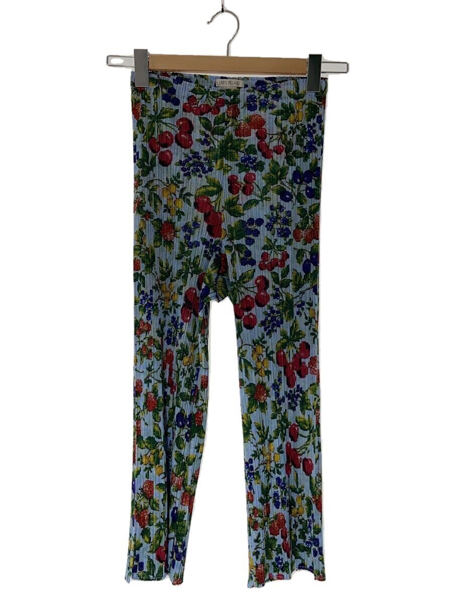 【中古】PLEATS PLEASE ISSEY MIYAKE◆24SS/下つ方/3/ポリエステル/マルチ色合い/刷り上げる/PP41-JF684//【レディース御召しもの】