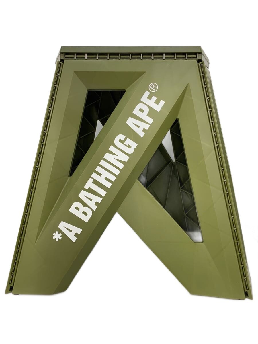 【中古】A BATHING APE◆女性議長/1人用/KHK/ape folding stool//【運動競技】