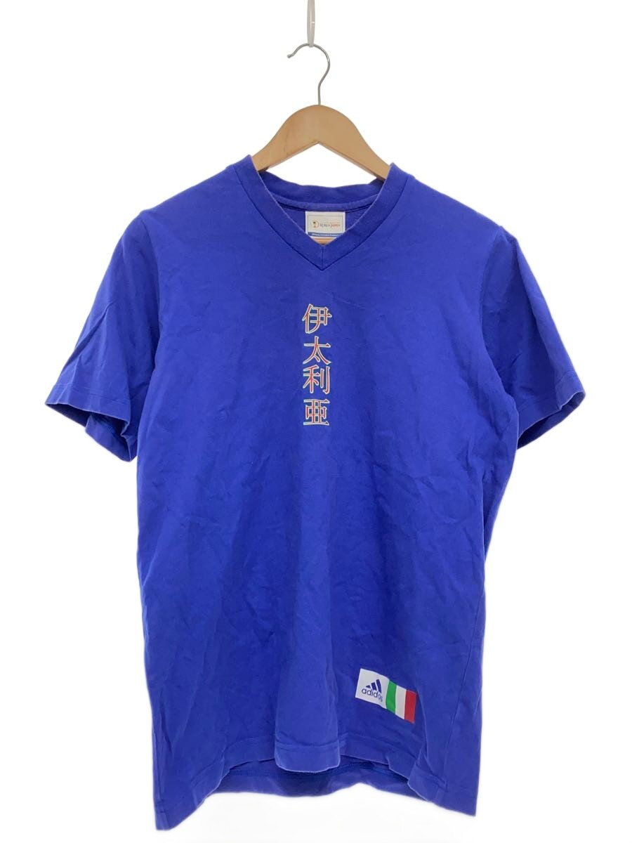 【中古】adidas◆プルオーバー/M/綿織物/BLU【メンズウェア】