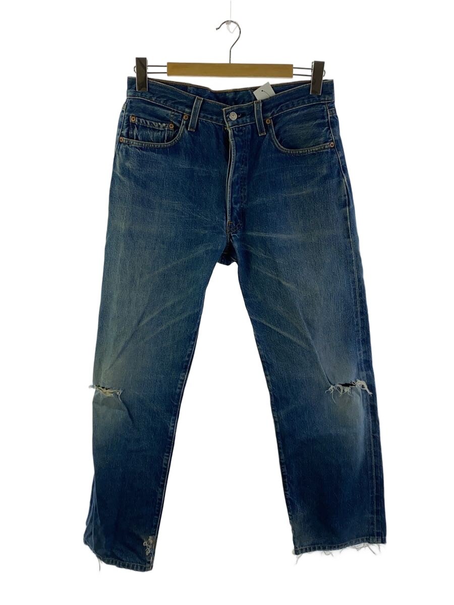 【中古】Levi’s◆下つ方/34/ジーンズ/IDG/555 1095【メンズウェア】