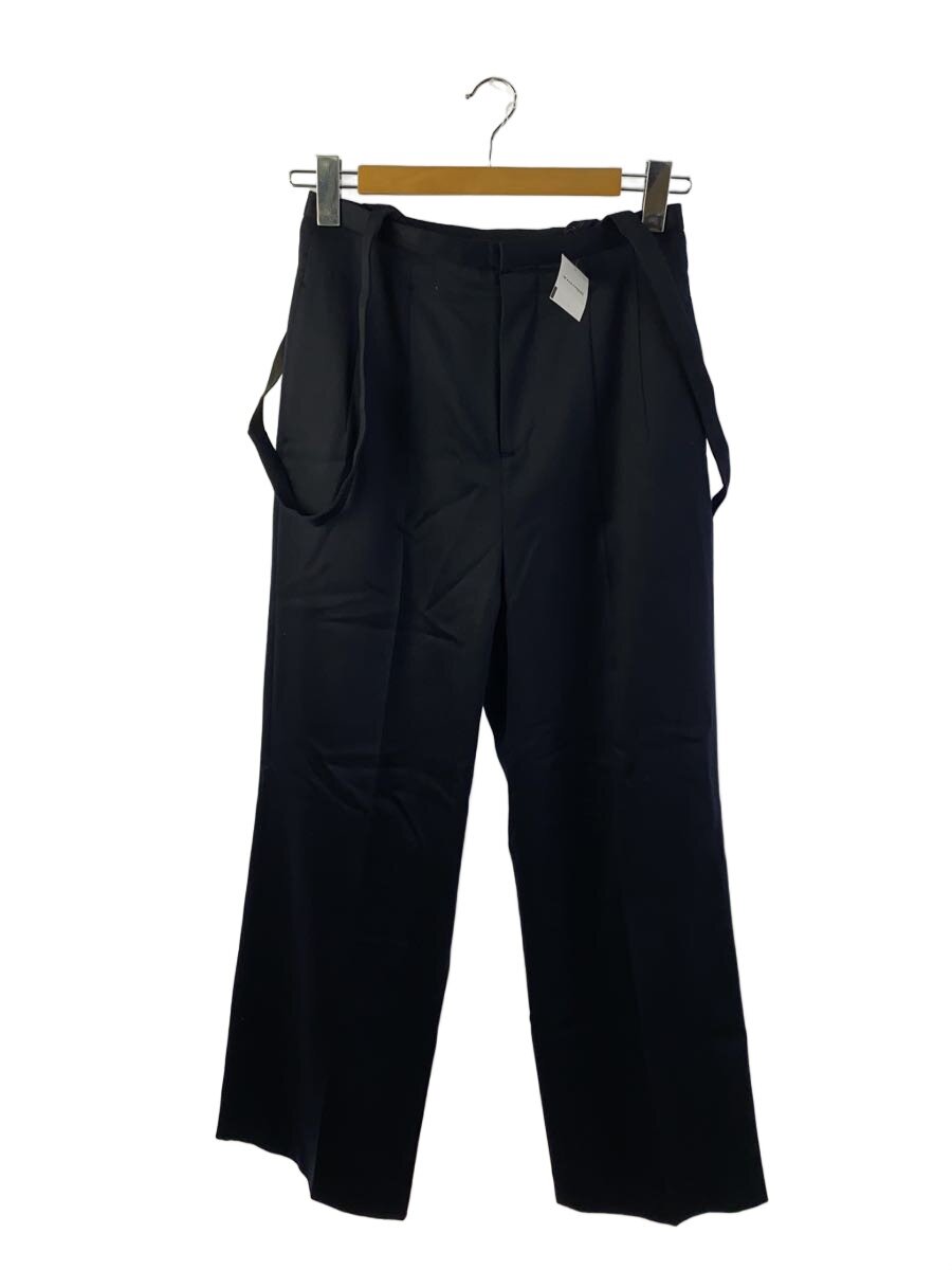 【中古】IENA◆25AW/ズボン吊りズボン下/36/羊毛/NVY/無地/25-030-900-4140-3-0【レディースお召しもの】