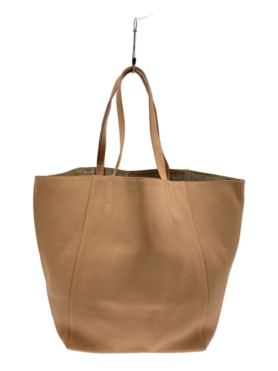 【中古】CELINE◆内側底汚れ有/カバファントム/ハンドバッグ/レザー/BEG【バッグ】｜2ｎｄ STREET 店