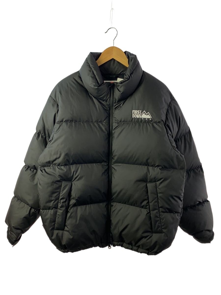 【中古】FIRST DOWN◆ダウンジャケット/M/ポリエステル/BLK/233-1536【メンズウェア】｜2ｎｄ STREET 店