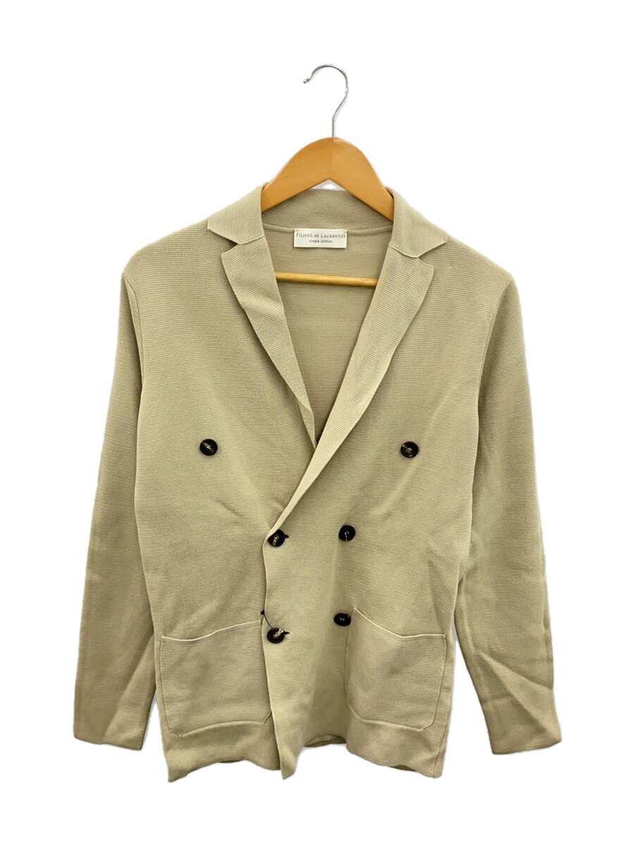 【中古】filippo de laurentiis◆ジャケット/44/コットン/BEG/無地【メンズウェア】｜2ｎｄ STREET 店 9,060円