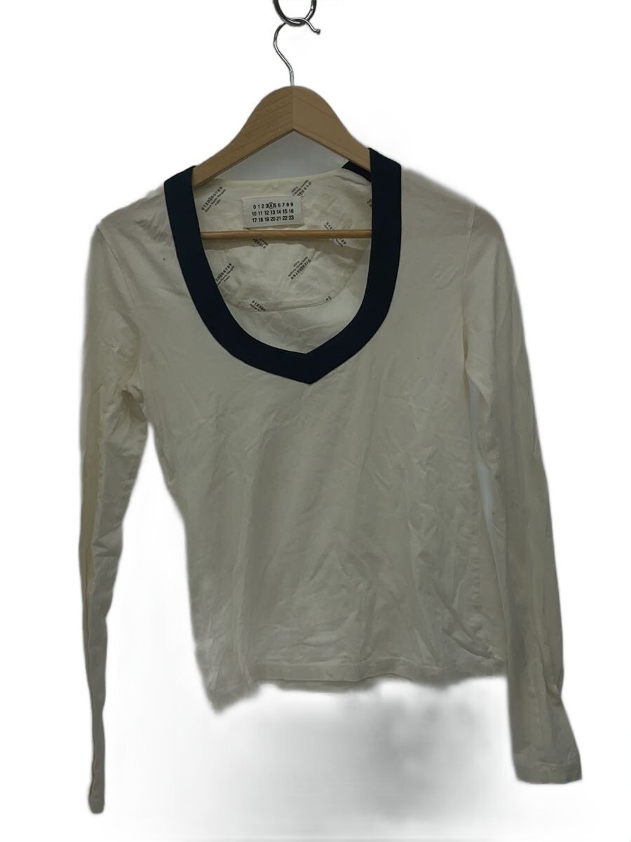 【中古】Martin Margiela◆ここのえ期/長袖カットソー/M/コットン/WHT【レディースウェア】｜2ｎｄ STREET 店