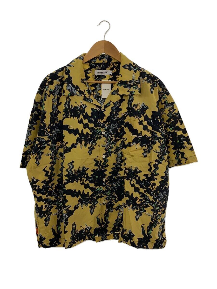 【中古】TIGHTBOOTH PRODUCTION◆ACID ALOHA/アロハシャツ/L/綿織物/YLW【メンズウェア】