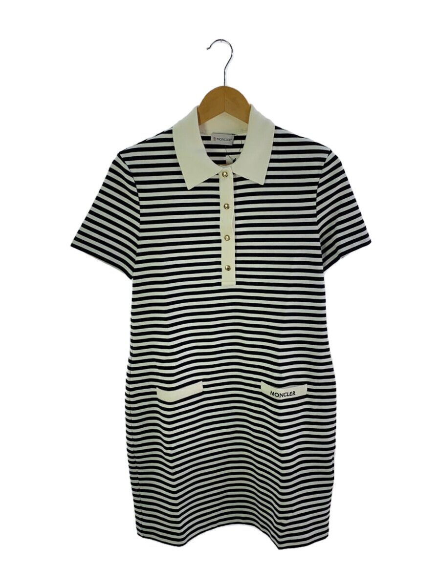 【中古】MONCLER◆半袖衣装/XS/綿織物/白いこと/間借り人/C-SCOM-23-46938/モンク線路//【レディースお召しもの】