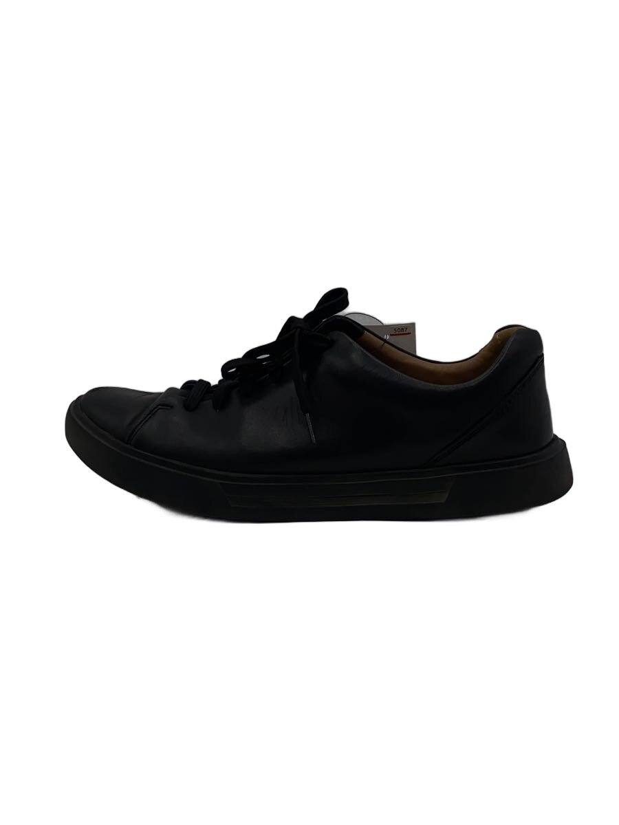 【中古】Clarks◆ローカットスニーカー/26cm/BLK/レザー/261449047075【シューズ】|2nd STREET 店