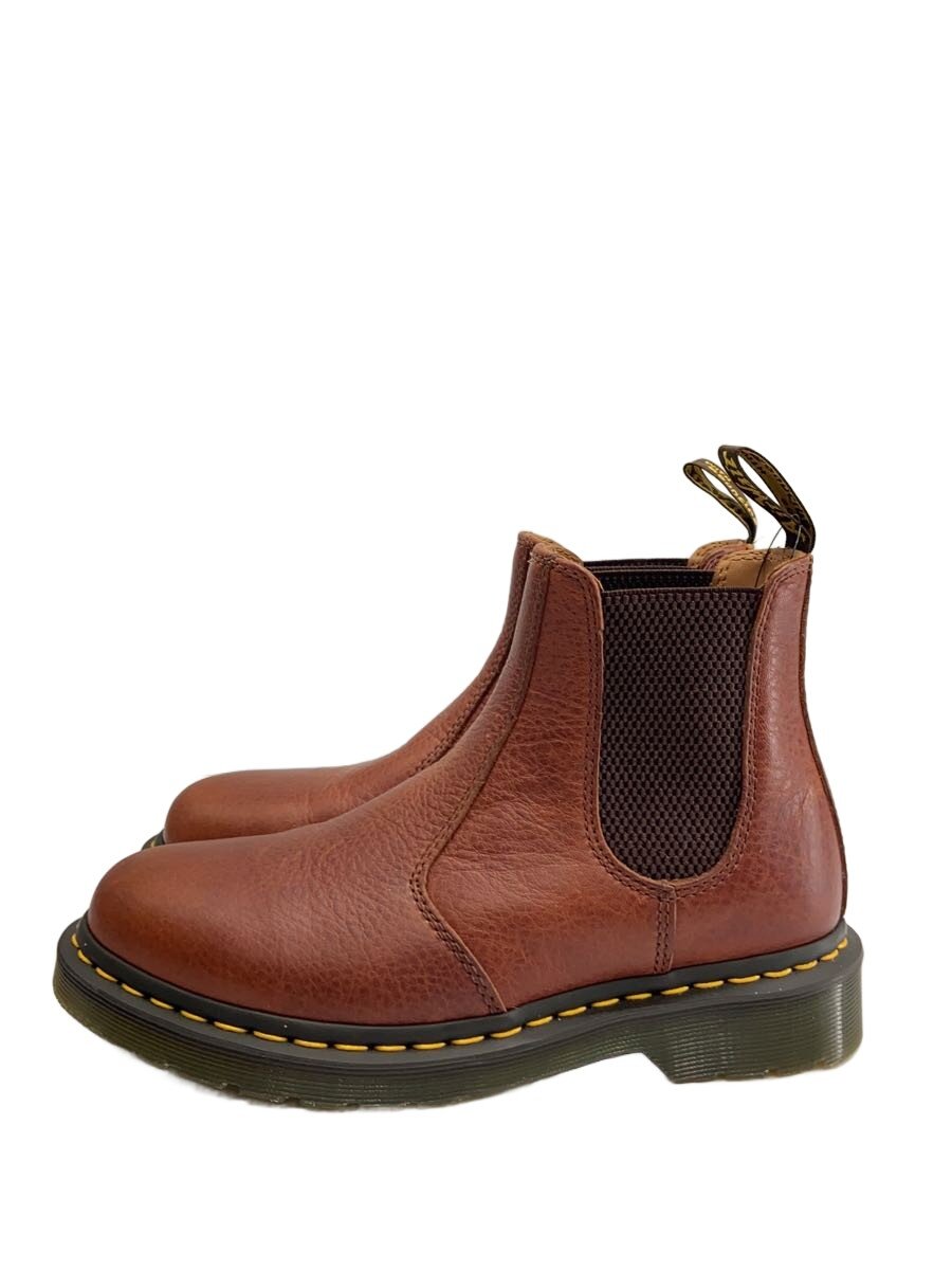 【中古】Dr.Martens◆お医者さんマーチン/2976/ブーツ/US7/赤銅色【シューズ】