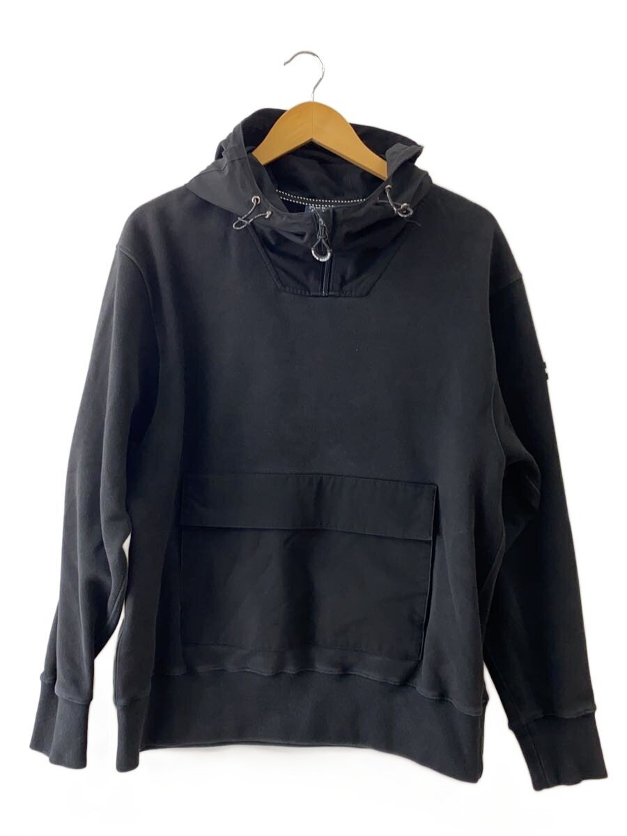 【中古】muta◆パーカパーカー/5/ポリエステル/黒いこと/YMMX-191216/うつり変わり/ハーフジップ【メンズウェア】