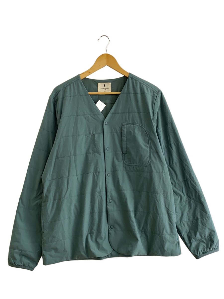 【中古】snow peak◆Flexible Insulated Cardigan/ジャケット/XL/ポリエステル/GRN/SW-23SU001【メンズウェア】|2nd STREET 店