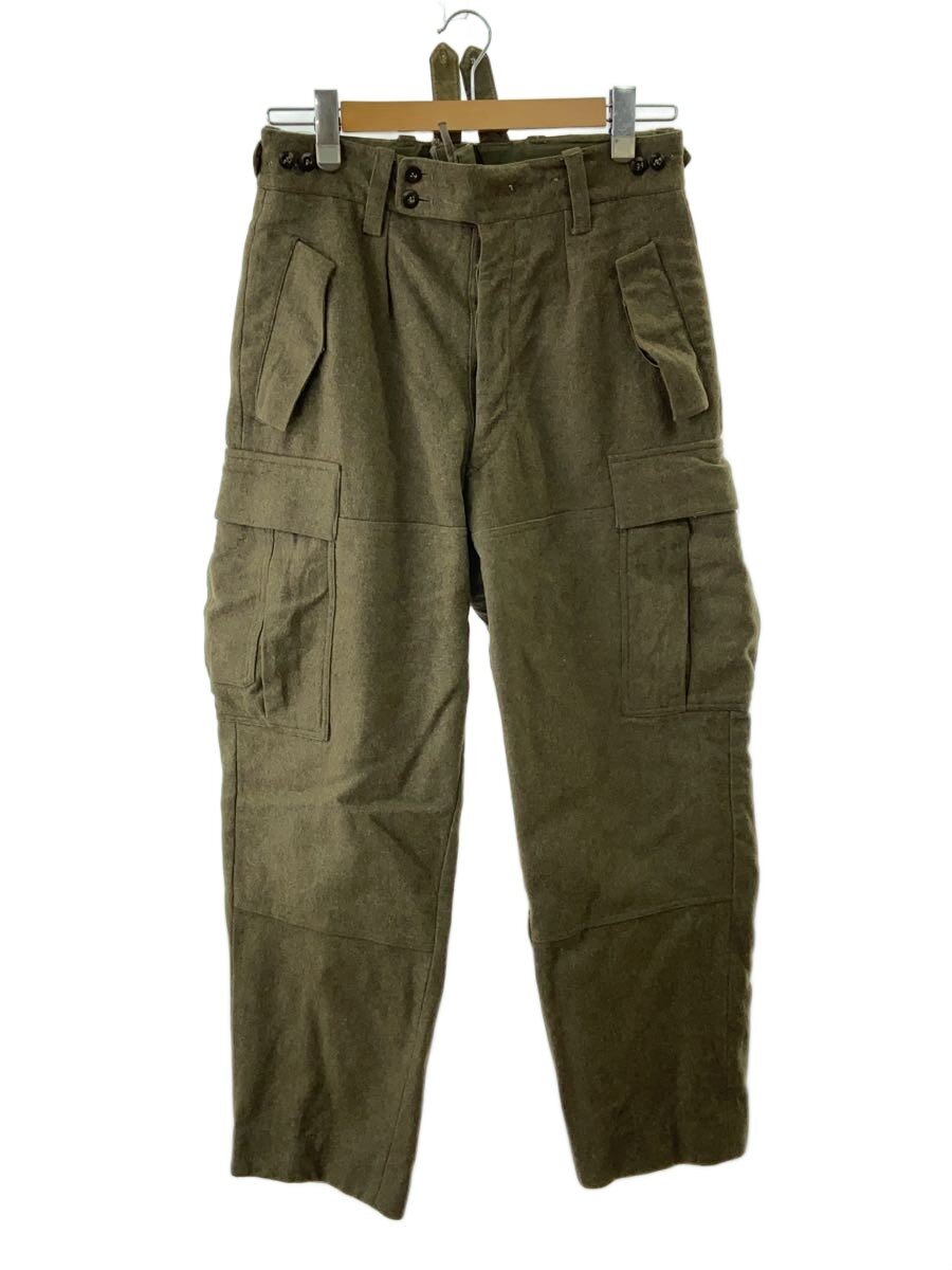 【中古】GERMAN MILITARY◆K.BEGEMANN/下つ方/羊毛/KHK/無地/ホツレ有/【メンズウェア】