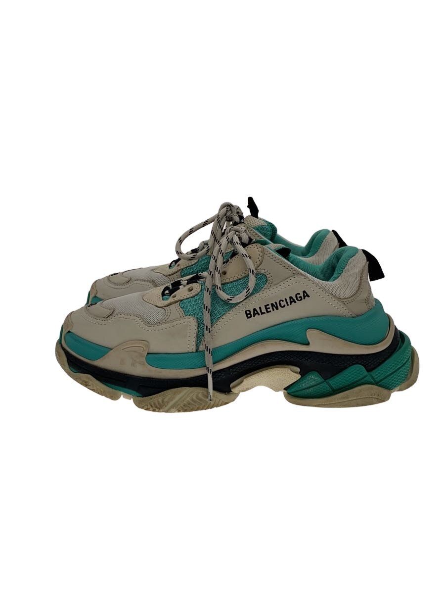 【中古】BALENCIAGA◆ローカットスニーカー/25糎/WHT//【シューズ】