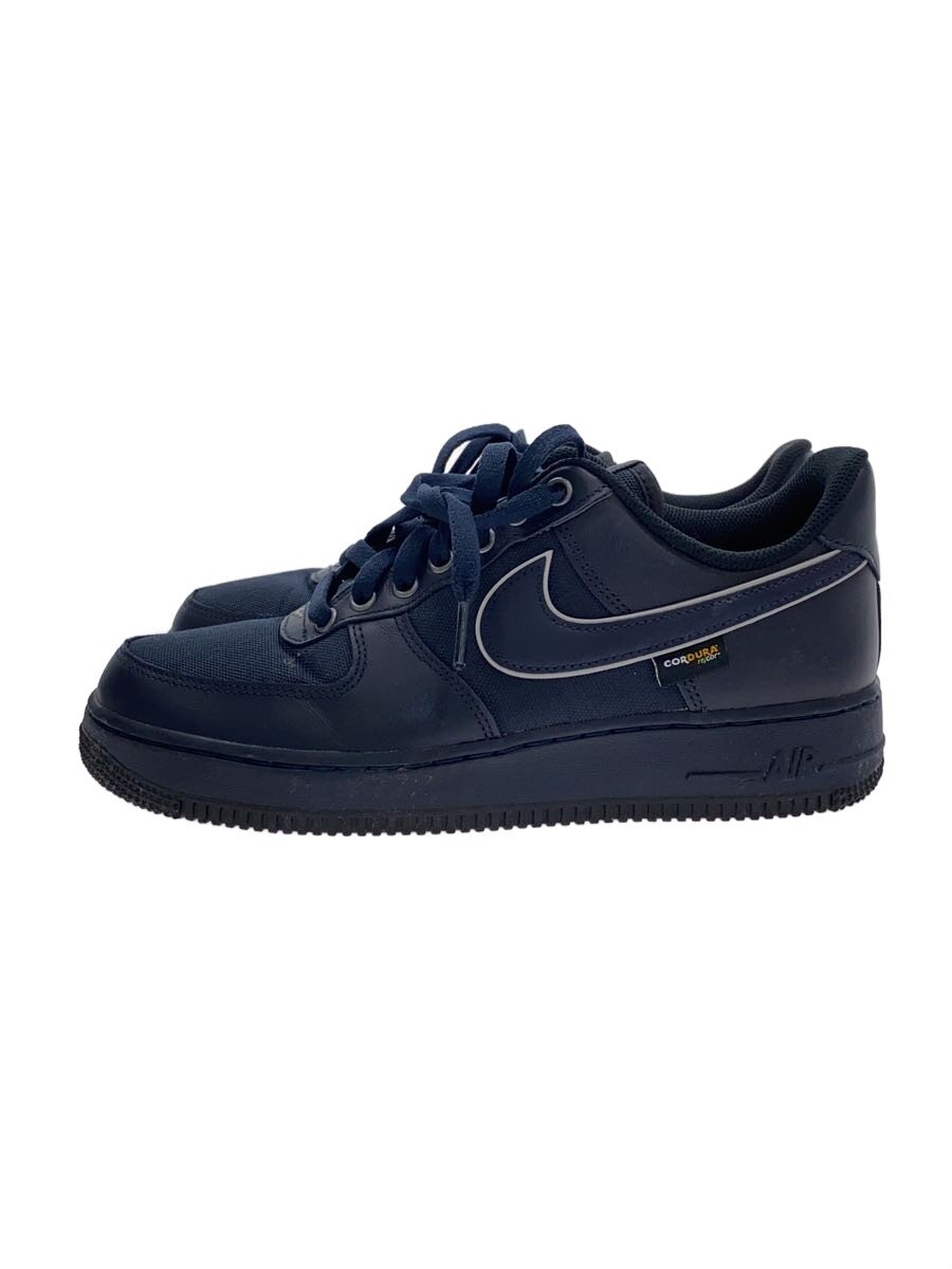 【中古】NIKE◆AIR FORCE 1 07 LV8_エア湖 フォース 1 07 LV8/26.5珊/NVY//【シューズ】