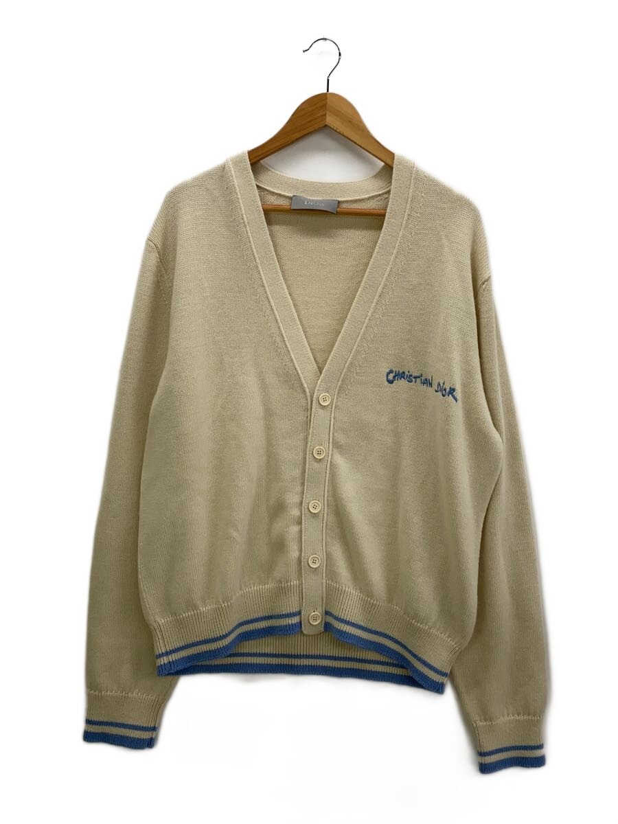 【中古】Christian Dior◆Christian Dior ジレー/XL/羊毛/IVO/443M204AT879【メンズウェア】