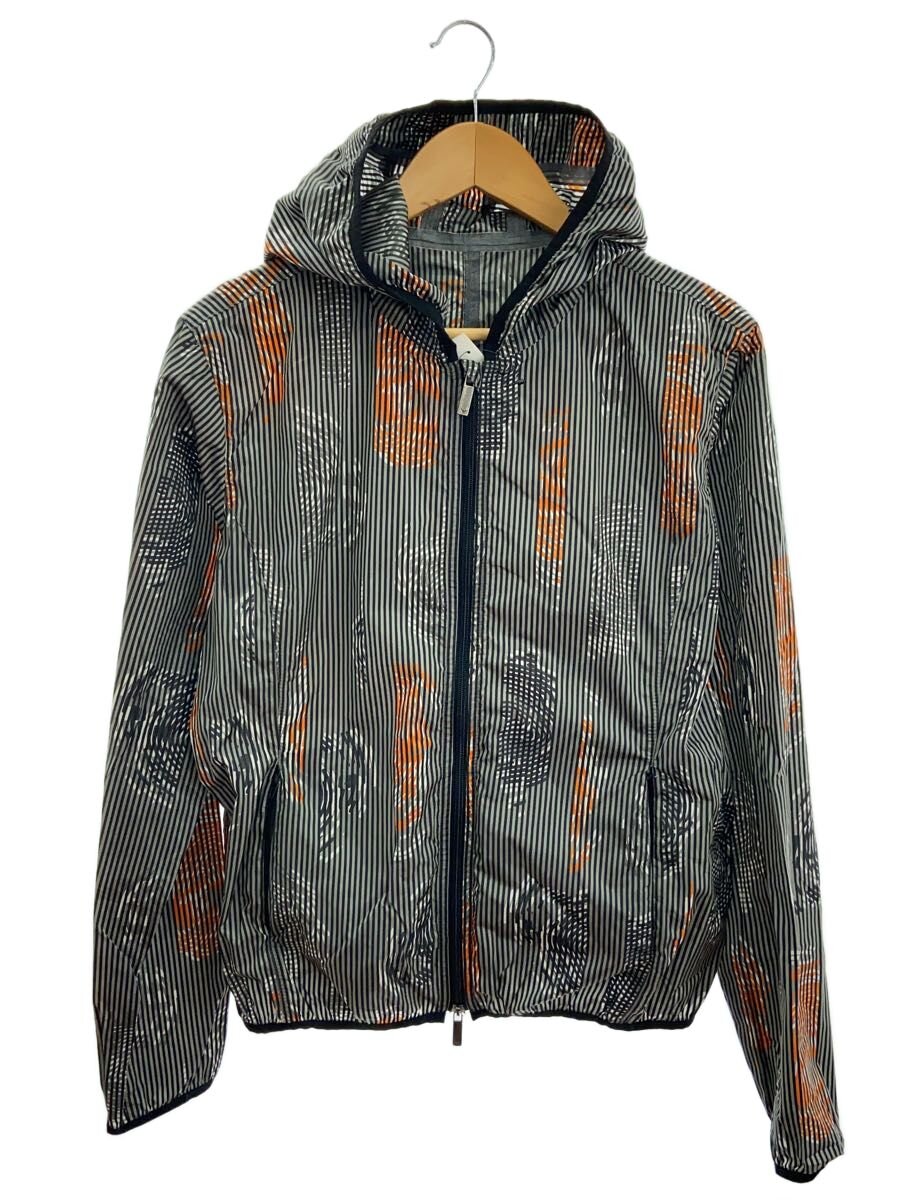 【中古】EMPORIO ARMANI◆ナイロンジャケット/50/GRY/ストライプ/V1R390 V1304//【メンズウェア】｜2ｎｄ STREET 店 12,782円