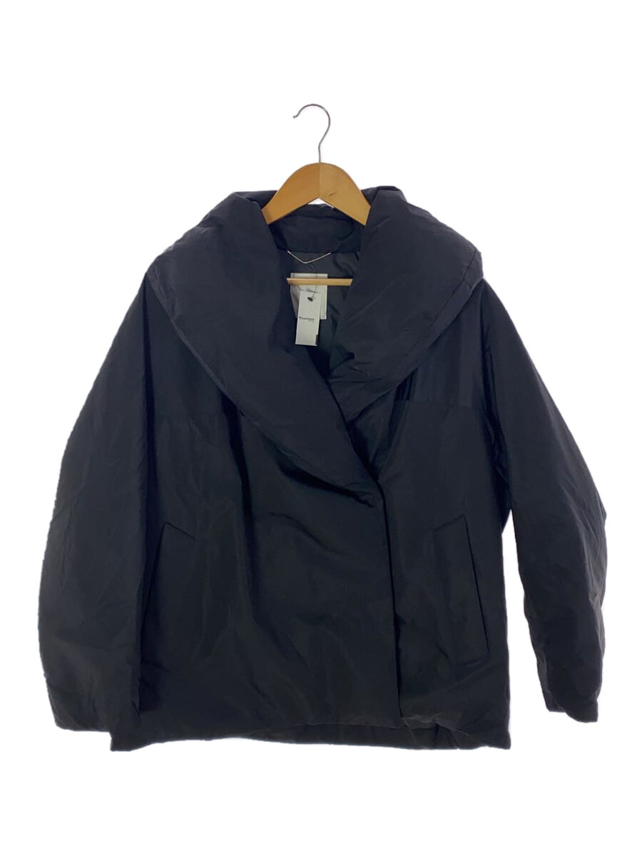 【中古】ebure◆フォルムダウン/ショールカラージャケット/36/ポリエステル/BLK/無地/4010200044//【レディースウェア】｜2ｎｄ STREET 店